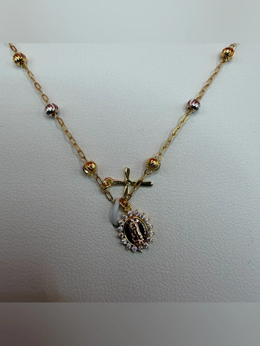 Cynthia Rowley Gold-Plated Necklace with Clear Crystal Pendant